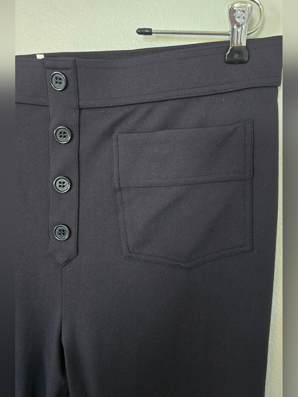 Halara | NWT Black DayStretch High Waisted Straight Leg Casual Pants Size XL - Picture 8 of 12